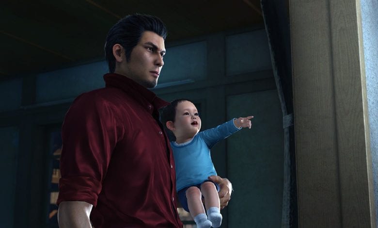 Yakuza 6 and baby