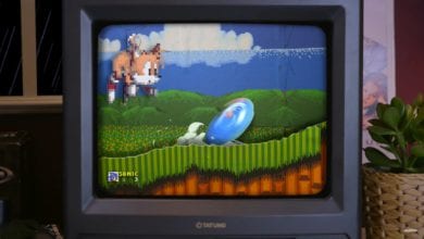 Sonic 2 cardboard image