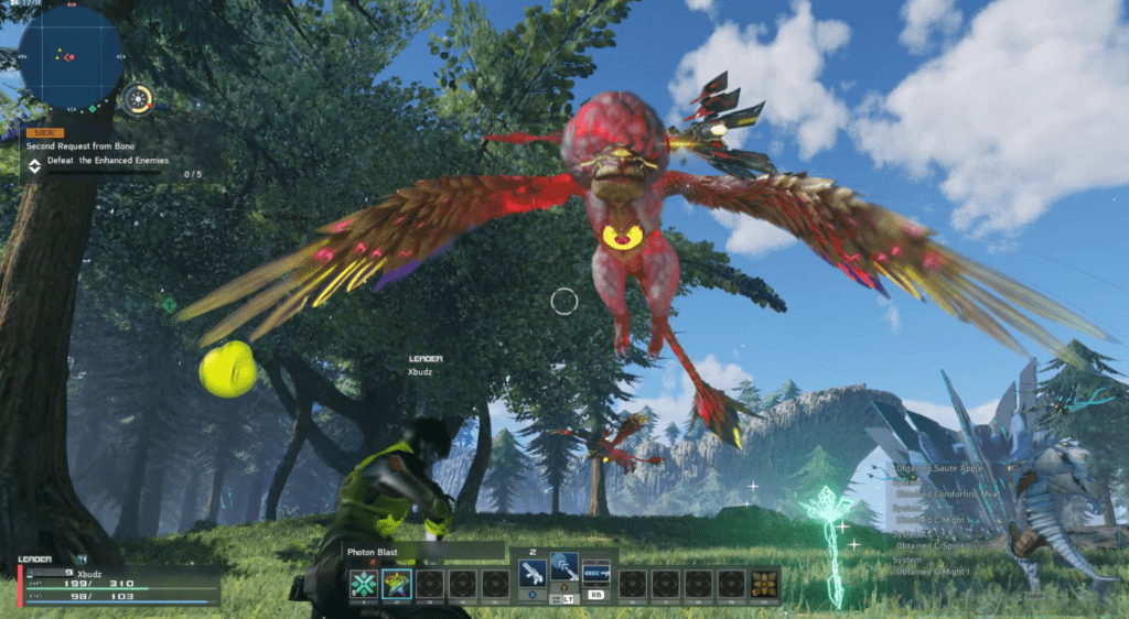 Phantasy Star Online 2 in game