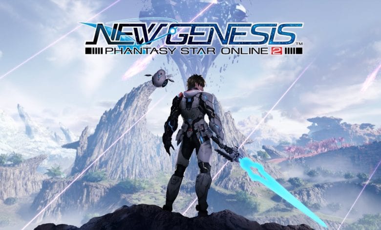 Phantasy Star Online 2 title screen