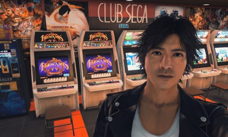 Judgment arcade scene