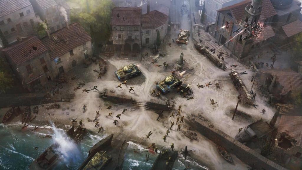 Company of Heroes in-game shot