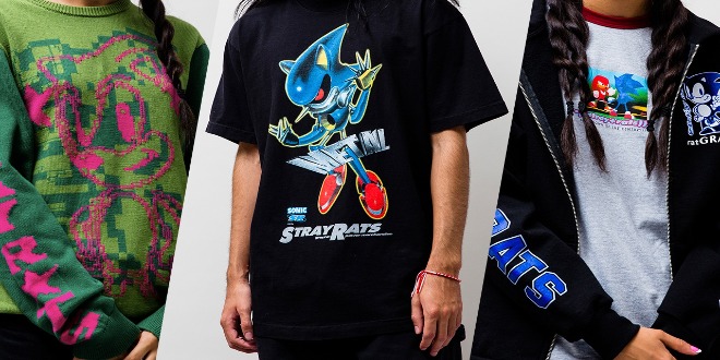 sonic stray rats collab header