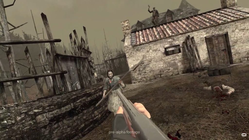 Resident Evil 4 VR Gameplay