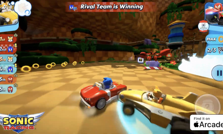 Sonic Racing Apple Arcade