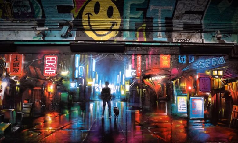 Lost Judgment mural