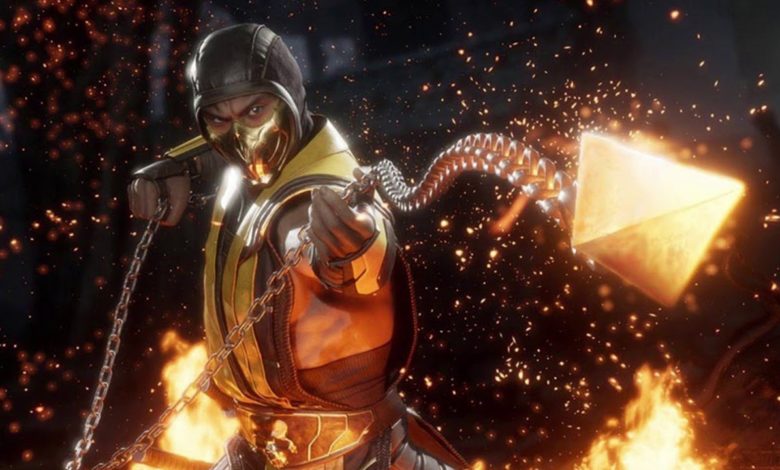 Mortal Kombat Scorpion "Get over here!"