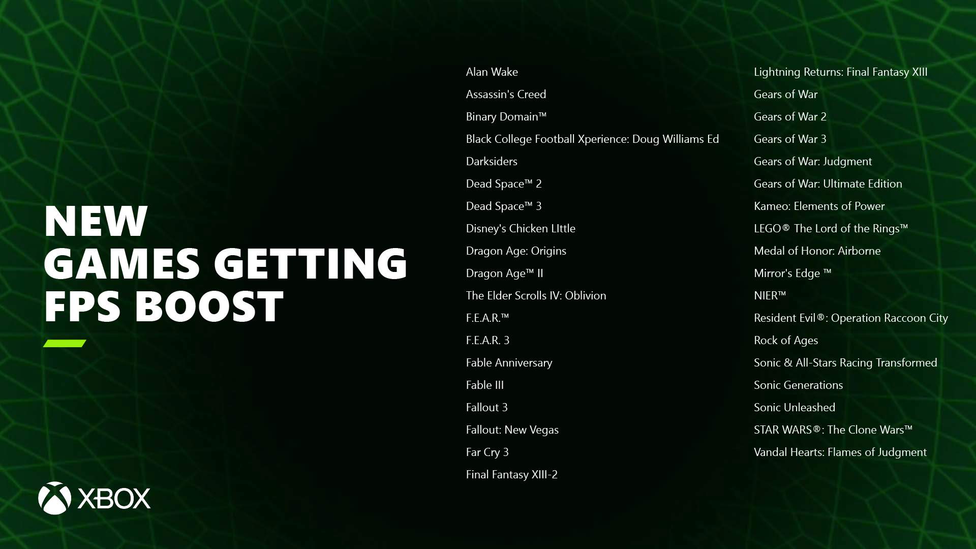 Xbox FPS Boost