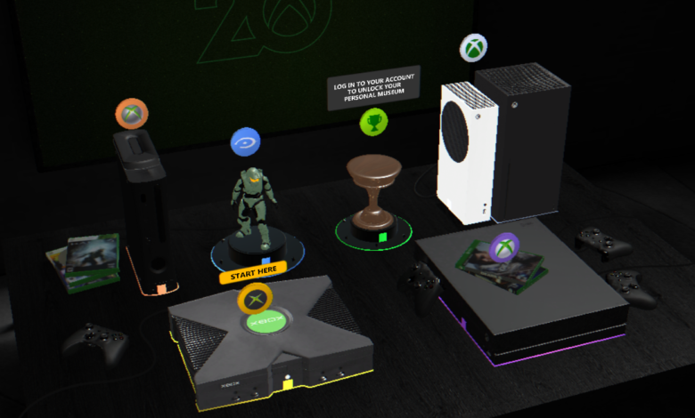 Entryway to the Xbox museum