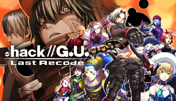 .hack//G.U. Last Recode cover with multiple characters
