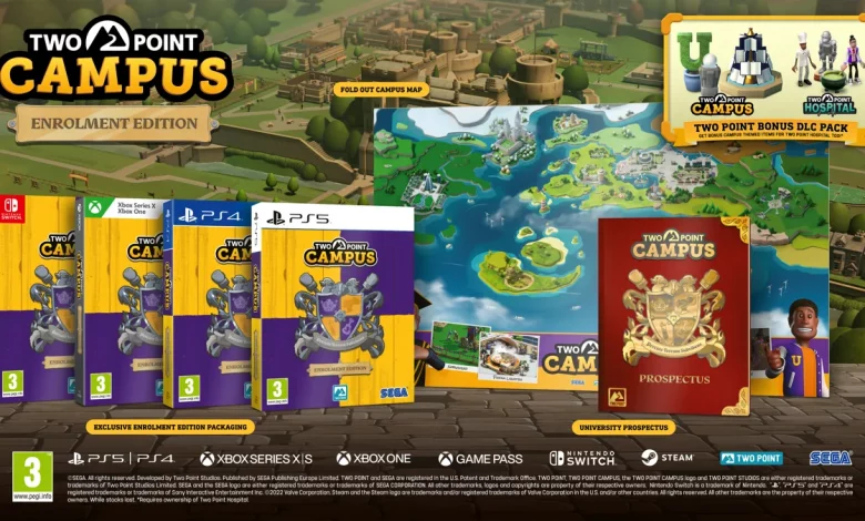 Two Point Campus pre-order and special edition bonuses