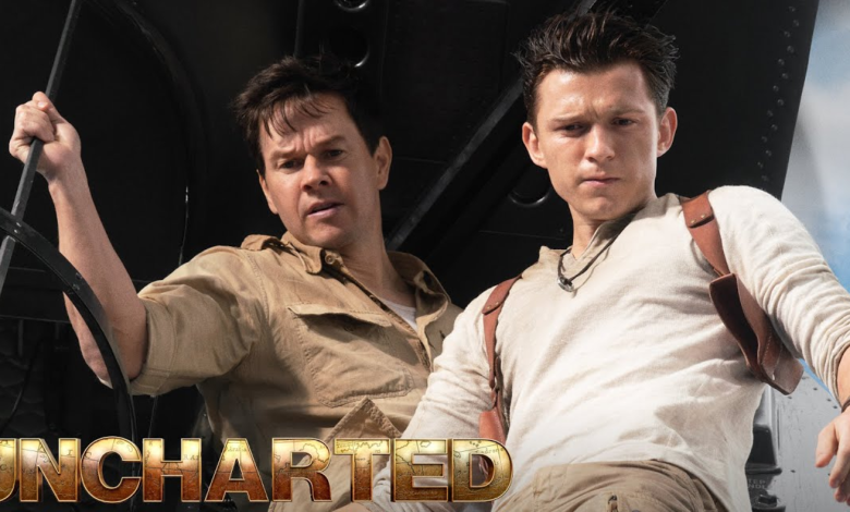 Nate and Sully in the Uncharted movie