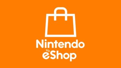 Nintendo eShop logo for 3DS and Wii U