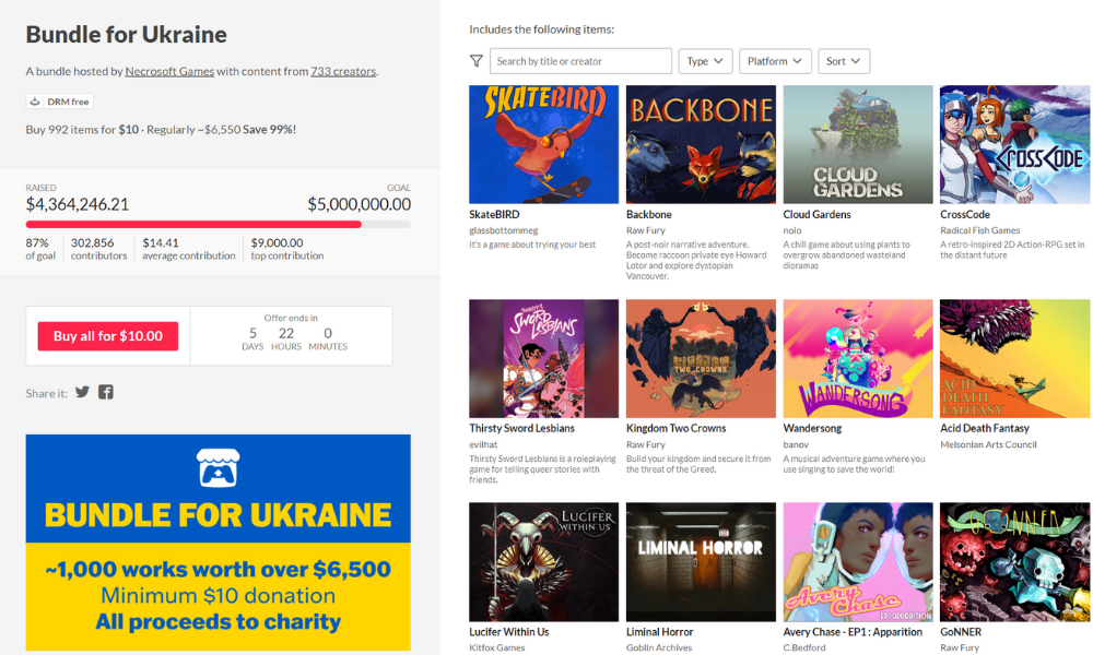 Bundle for Ukraine