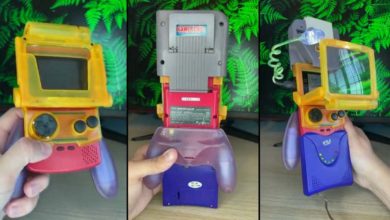 Unpacked Game Boy Color Accessories Monster