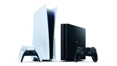 PS5 and PS4 consoles