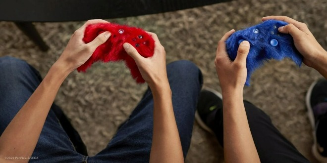 Xbox furry Sonic controller header