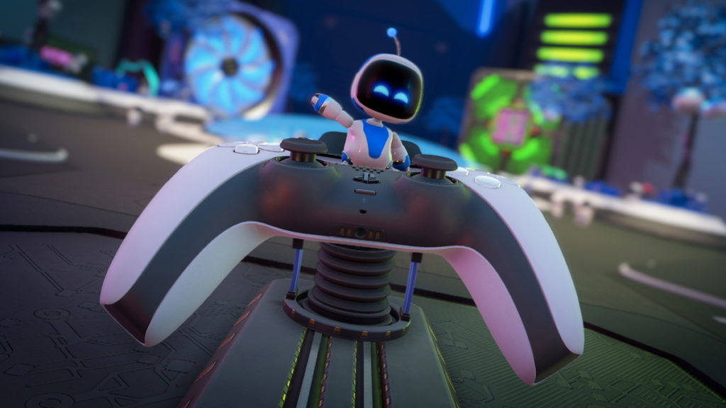 PlayStation Controller with Astro Bot