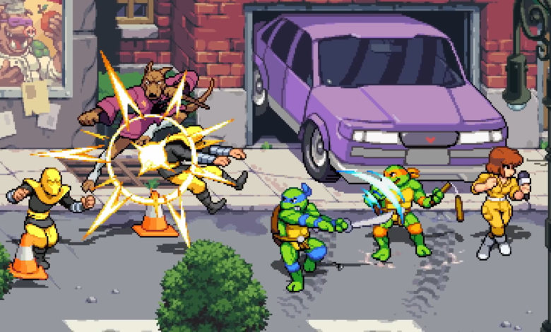 Shredder's Revenge Multiplayer Gameplay