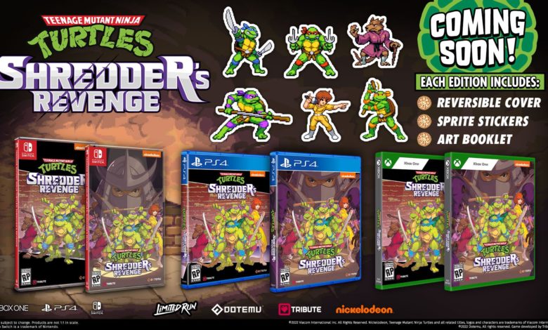 TMNT: Shredder's Revenge physical editions