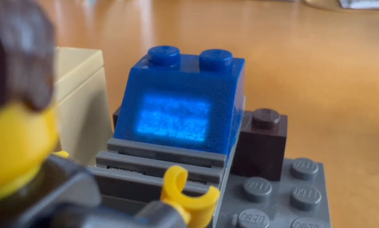 DOOM on a LEGO PC