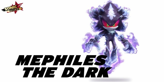 Mephiles in Sonic Speed Battle