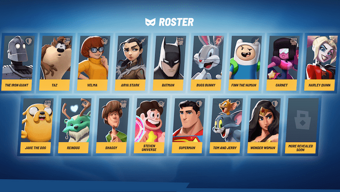 MultiVersus characters