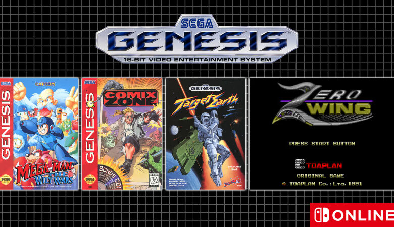 Genesis titles for Nintendo Switch