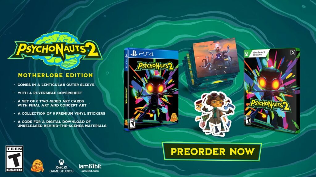 Psychonauts 2 Motherlobe Physical Edition