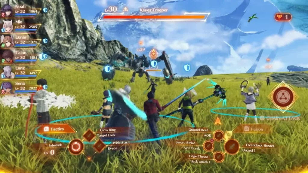Xenoblade 3 combat