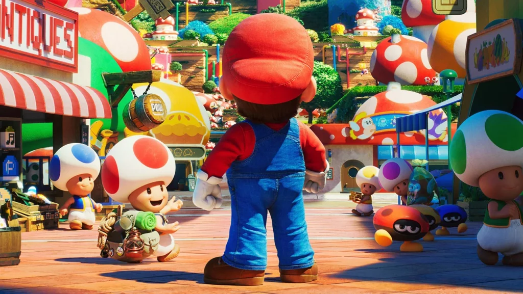 Mario Movie Environment