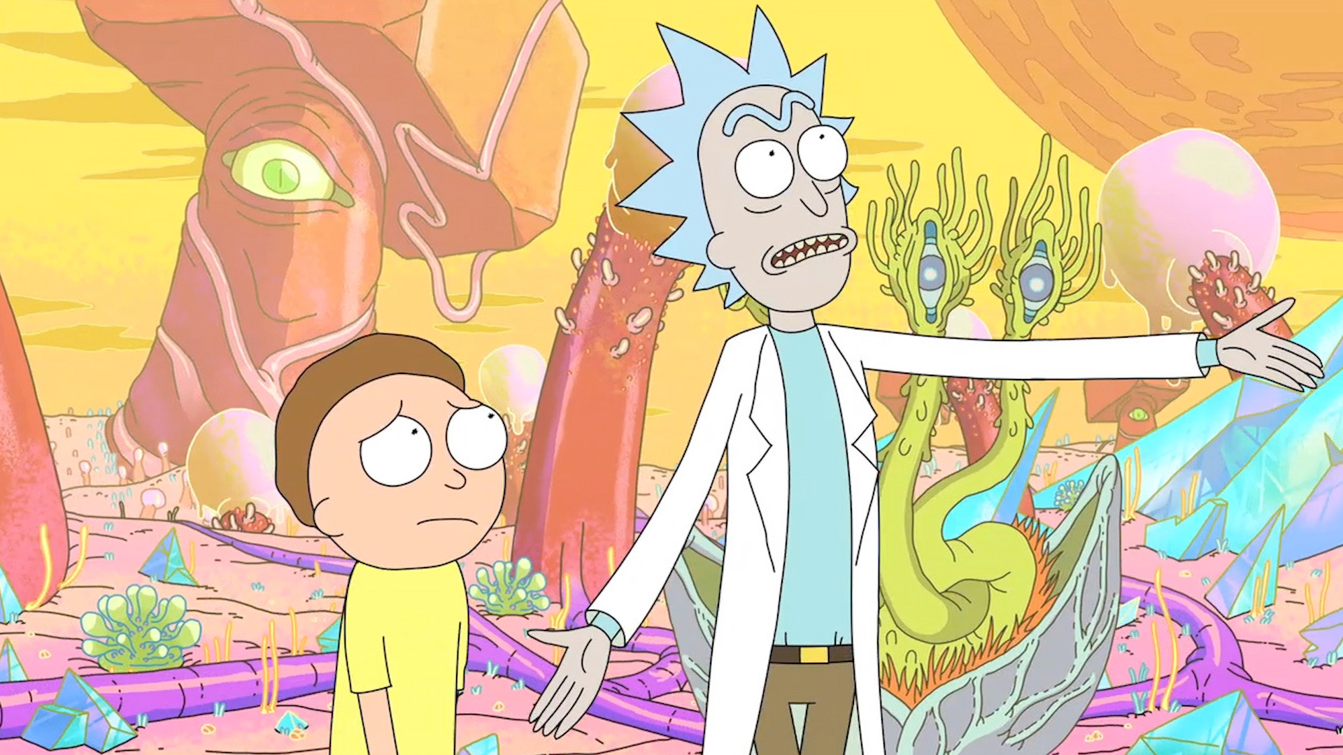 Rick and Morty scene