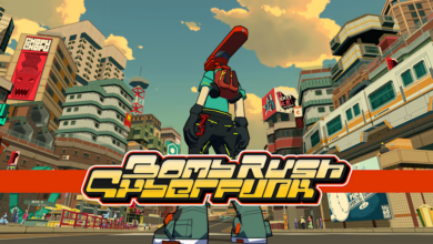 Bomb Rush Cyberfunk Key Art