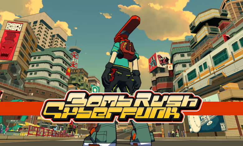 Bomb Rush Cyberfunk Key Art