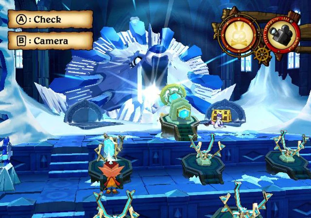 Zack and Wiki gameplay