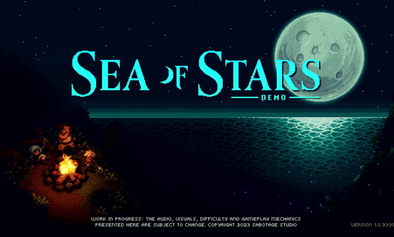 Sea of Stars Demo Logo
