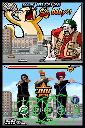 Elite Beat Agents gameplay