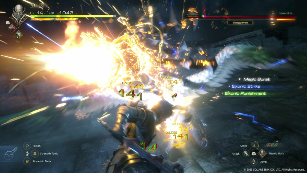 Final Fantasy XVI Combat