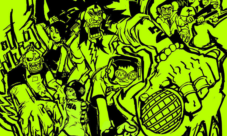 Jet Set Radio Concept Art
