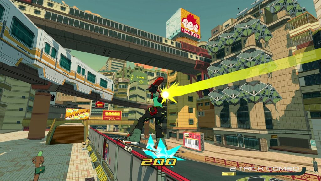 Bomb Rush Cyberfunk Skating