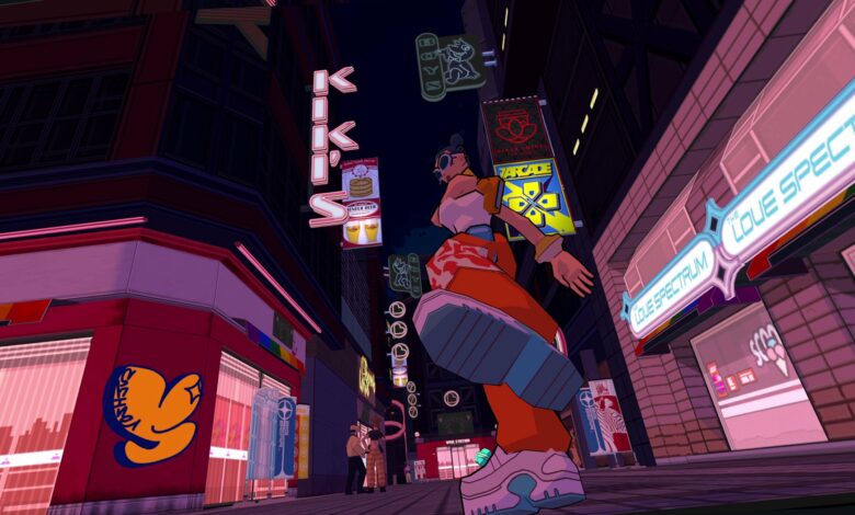 Bomb Rush Cyberfunk Features