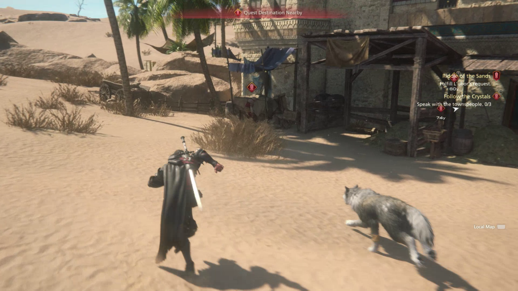 Final Fantasy XVI Desert